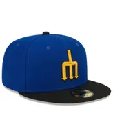 Men's Seattle Mariners New Era Royal/Black 2023 City Connect Low