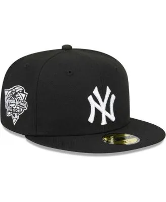 Men's New Era Black/Pink York Yankees 1999 World Series Champions Passion 59FIFTY Fitted Hat