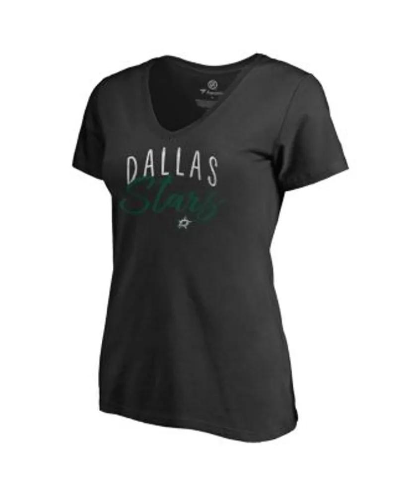 Women's Fanatics Branded White Dallas Cowboys Plus Size Star Scoop Neck  T-Shirt