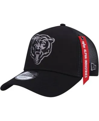 Lids Chicago Bears '47 Denali Trucker Clean Up Snapback Hat - Navy/White