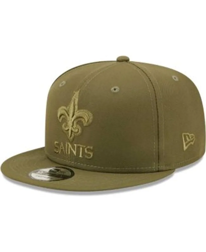 Men's New Era Black New Orleans Saints Main Bucket Hat