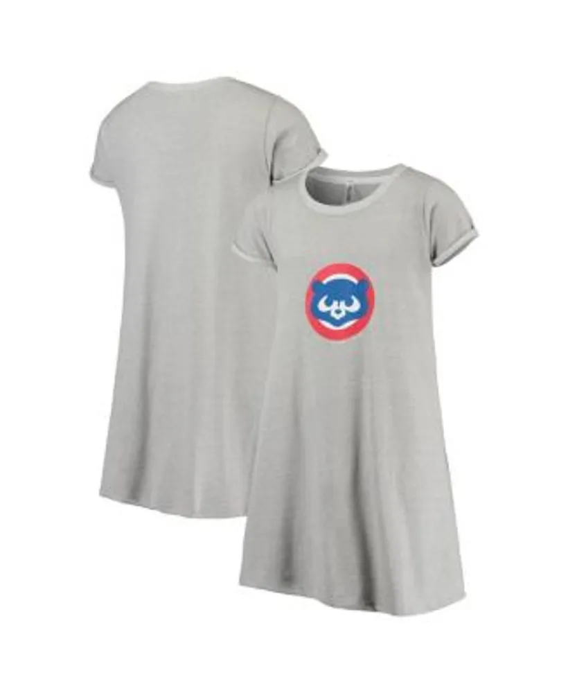 Chicago Cubs Soft as a Grape Women's Plus Sizes Three Out Color