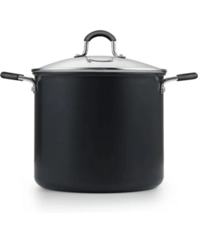 Cook N Home Professional Hard Anodized Nonstick Casserole Dutch Oven  Stockpot With Lid 6-QT 