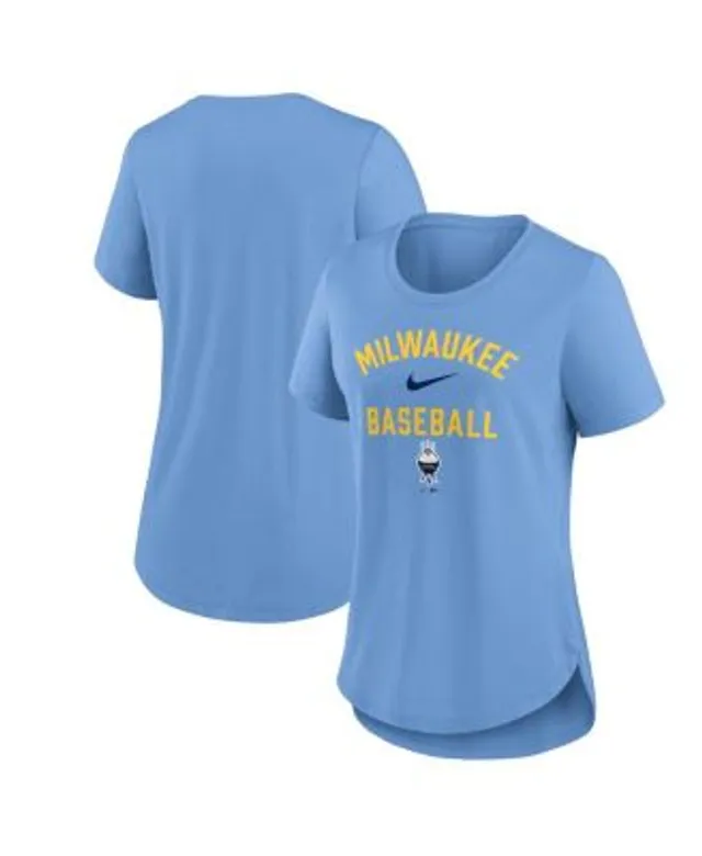 Milwaukee Brewers Nike Women's City Connect Tri-Blend T-Shirt