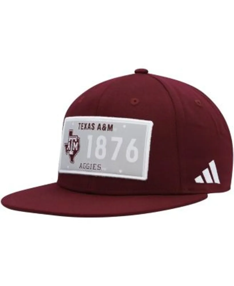 texas a&m aggies adidas on field baseball fitted hat