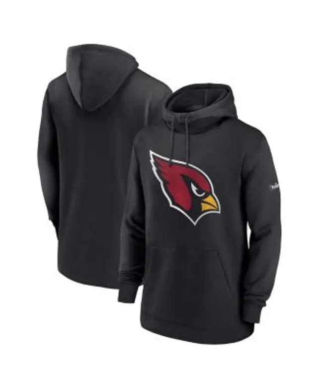 Men's Nike Black Arizona Cardinals Primary Logo Performance Pullover Hoodie Size: Medium