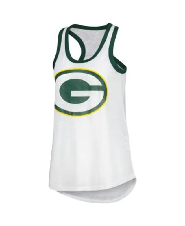 G-III Sports Mens Green Bay Packers Tank Top, Green, Large