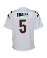 Youth Nike Tee Higgins Black Cincinnati Bengals Game Jersey