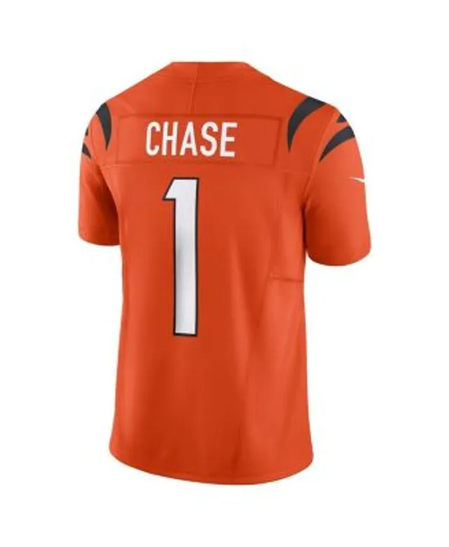 Nike Youth Ja'Marr Chase Cincinnati Bengals Alternate Orange Game Jersey