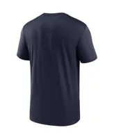 Men's Nike Navy Dallas Cowboys Fan Gear Wordmark T-Shirt