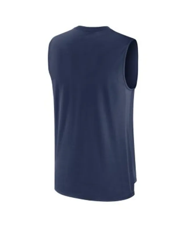 Milwaukee Brewers Nike Exceed Performance Tank Top - Navy