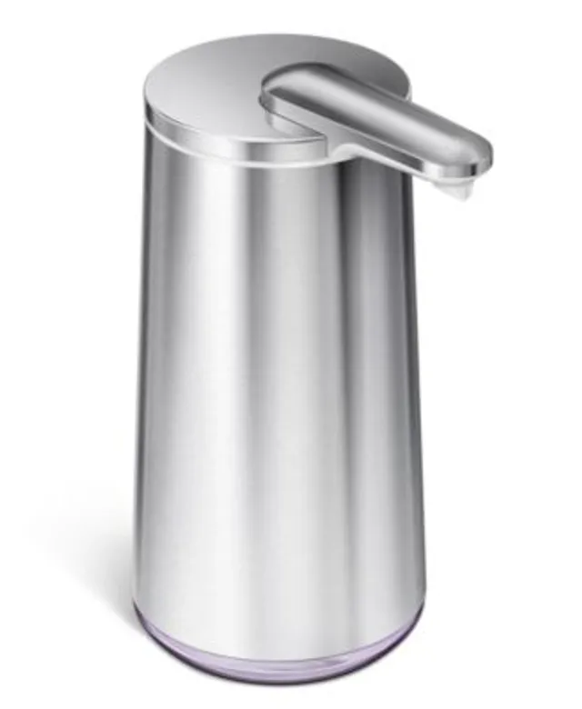 simplehuman 14 oz. Rechargeable Touch-Free Soap Dispenser with Caddy