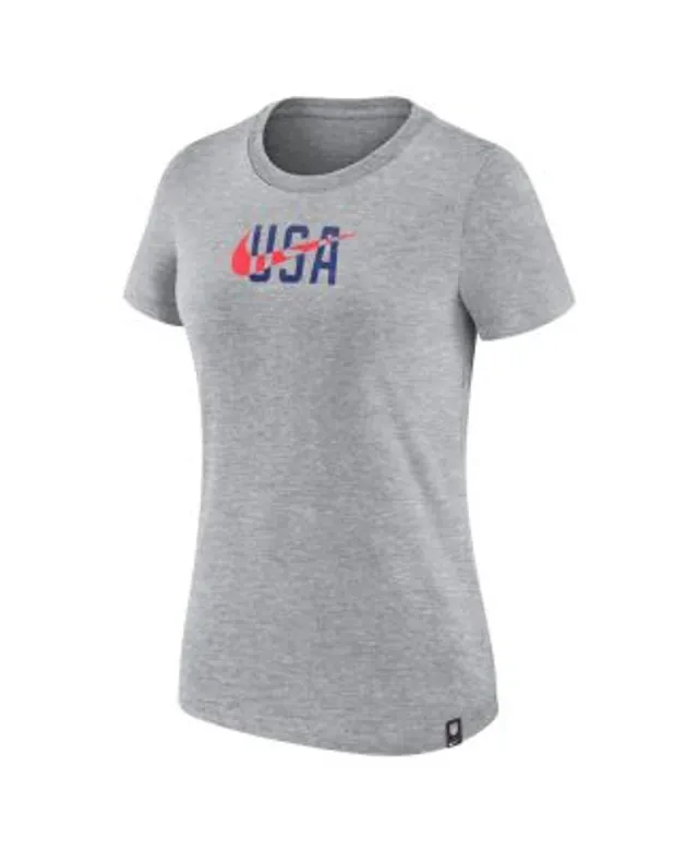 Nike Dodgers Hipster Swoosh Cinched Fashion T-Shirt - Women's