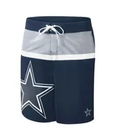 Men's G-III Sports by Carl Banks Navy Dallas Cowboys Sea Wind Swim Trunks