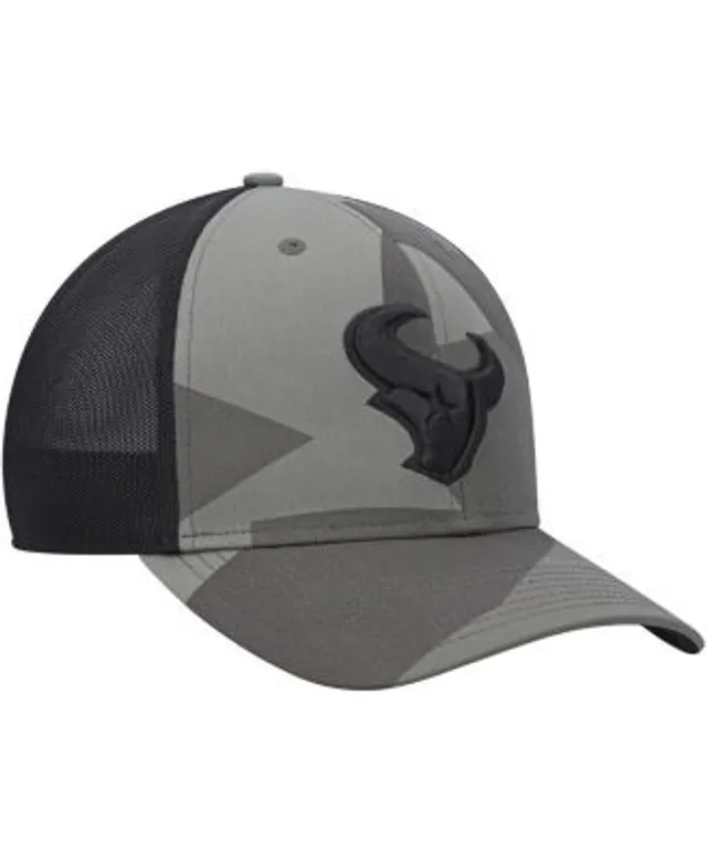 Men's '47 Camo/Black Houston Texans Countershade MVP Trucker Snapback Hat