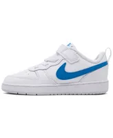 Nike Little Girls Court Borough Low 2 Stay-Put Closure Casual Sneakers from  Finish Line - Macy's