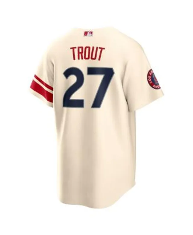 Mike Trout Youth Los Angeles Angels Toddler Girls 3t Red Jersey T