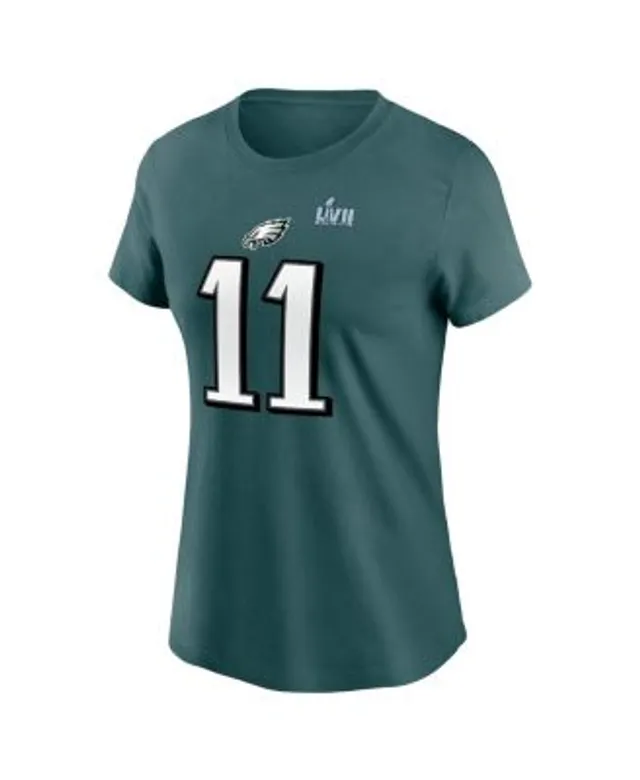 Jalen Hurts Philadelphia Eagles Nike Toddler Super Bowl LVII Name & Number  T-Shirt - Black