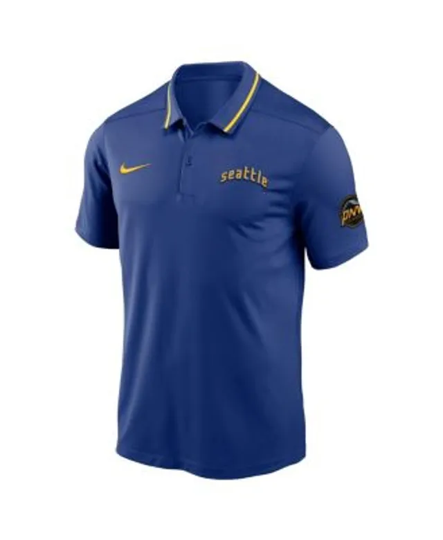 Nike Royal Atlanta Braves 2023 City Connect Performance Knit Polo Shirt in  Blue for Men