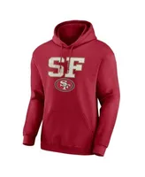 Fanatics Men's Branded Black San Francisco 49ers On The Ball Pullover Hoodie