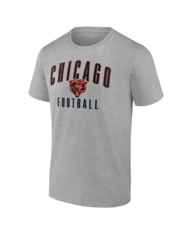 Fanatics Men's Branded Heather Gray Chicago Bears Game Legend T-shirt