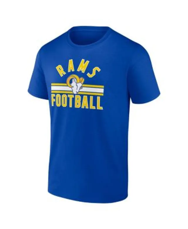 Men's Pro Standard Royal Los Angeles Rams Old English T-Shirt