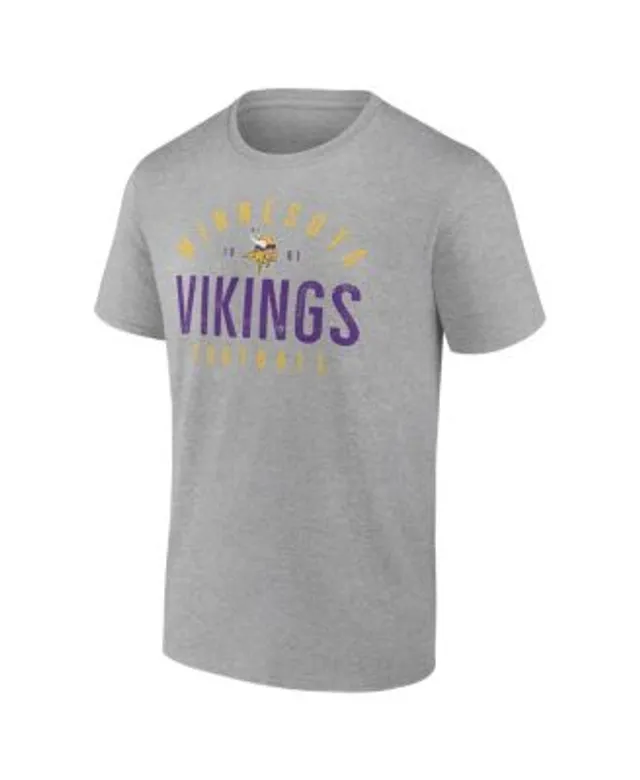 Men's Refried Apparel Heather Black Minnesota Vikings