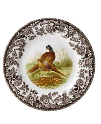 Woodland by Pheasant Dinner Plate