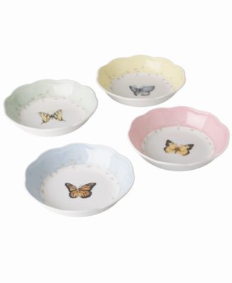 Butterfly Meadow Fruit Dishes, Set of 4