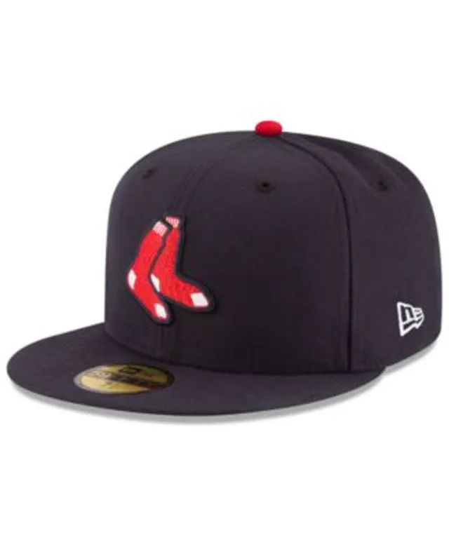 Boston Red Sox Storm Gray Black League Basic New Era 59FIFTY Fitted