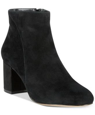 Floriann Block-Heel Ankle Booties, Created for Macy's