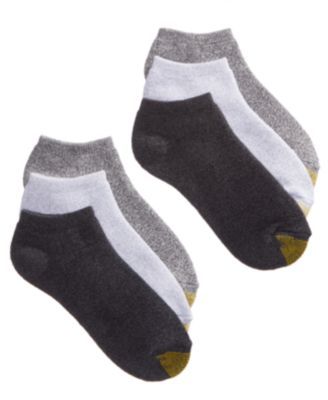 Women's 6-Pack Casual Ankle Cushion Socks, Also Available Extended Sizes