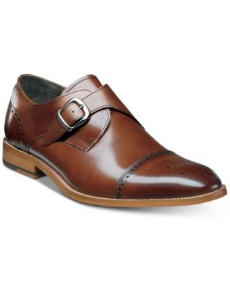 Men's Duncan Cap-Toe Single Monk Strap Shoes, Created for Macy's