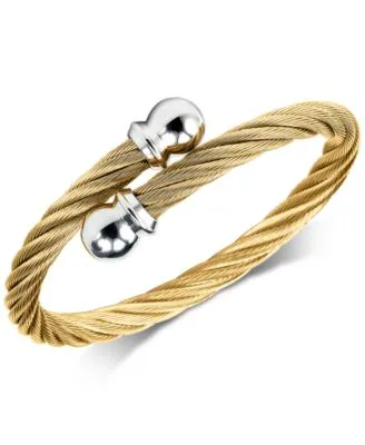 Macy's Twist Hinge Bangle Bracelet