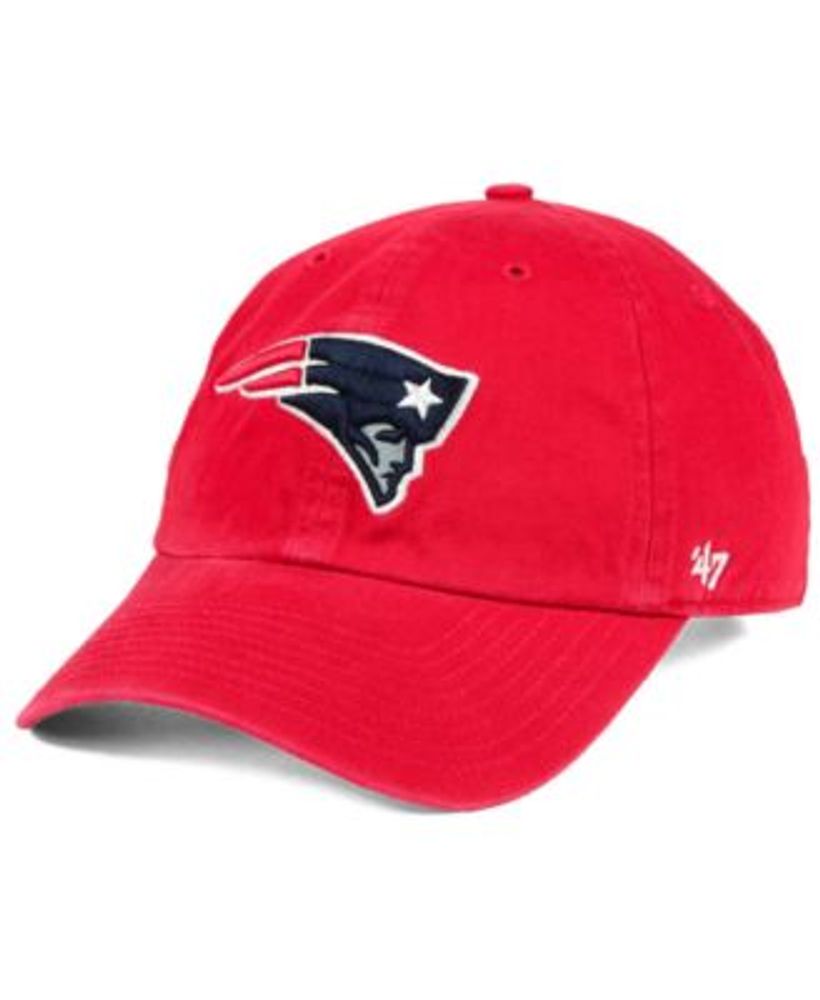 47 Brand New England Patriots CLEAN UP Strapback Cap