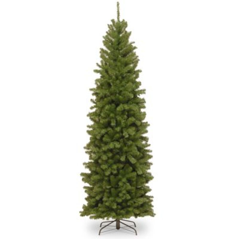 National Tree 9' North Valley Spruce Pencil Slim Tree