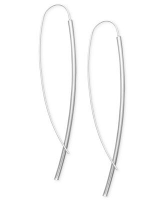 Dagger Drop Earrings in Sterling Silver, Created for Macy's
