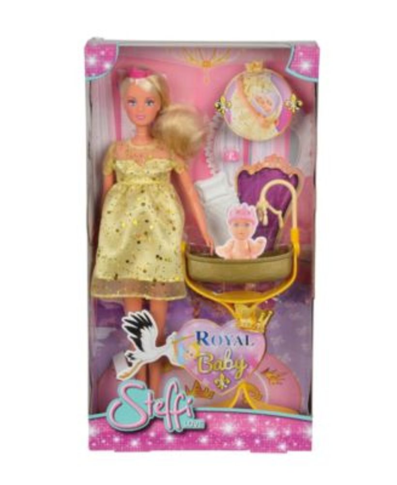 voorspelling onderdak Een nacht Redbox Simba Toys - Steffi Love Princess Royal Baby Playset | The Shops at  Willow Bend