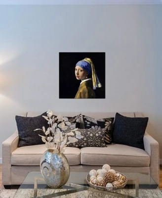 "Girl with a Pearl Earring" by Johannes Vermeer Gallery-Wrapped Canvas Print