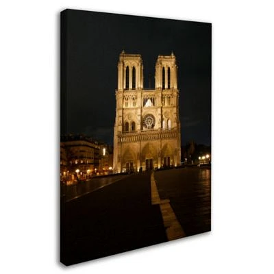 Michael Blanchette Photography 'Notre-Dame De Paris' Canvas Art, 14" x 19"