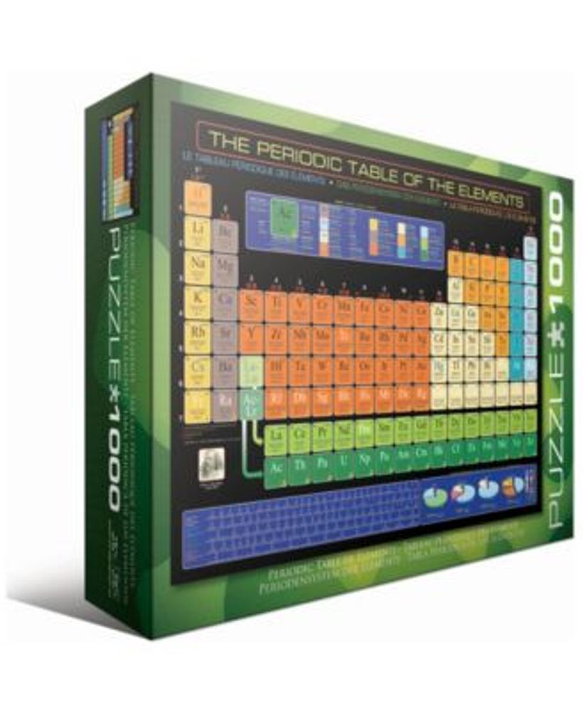 Eurographics The Periodic Table of the Elements - 1000 Piece Puzzle