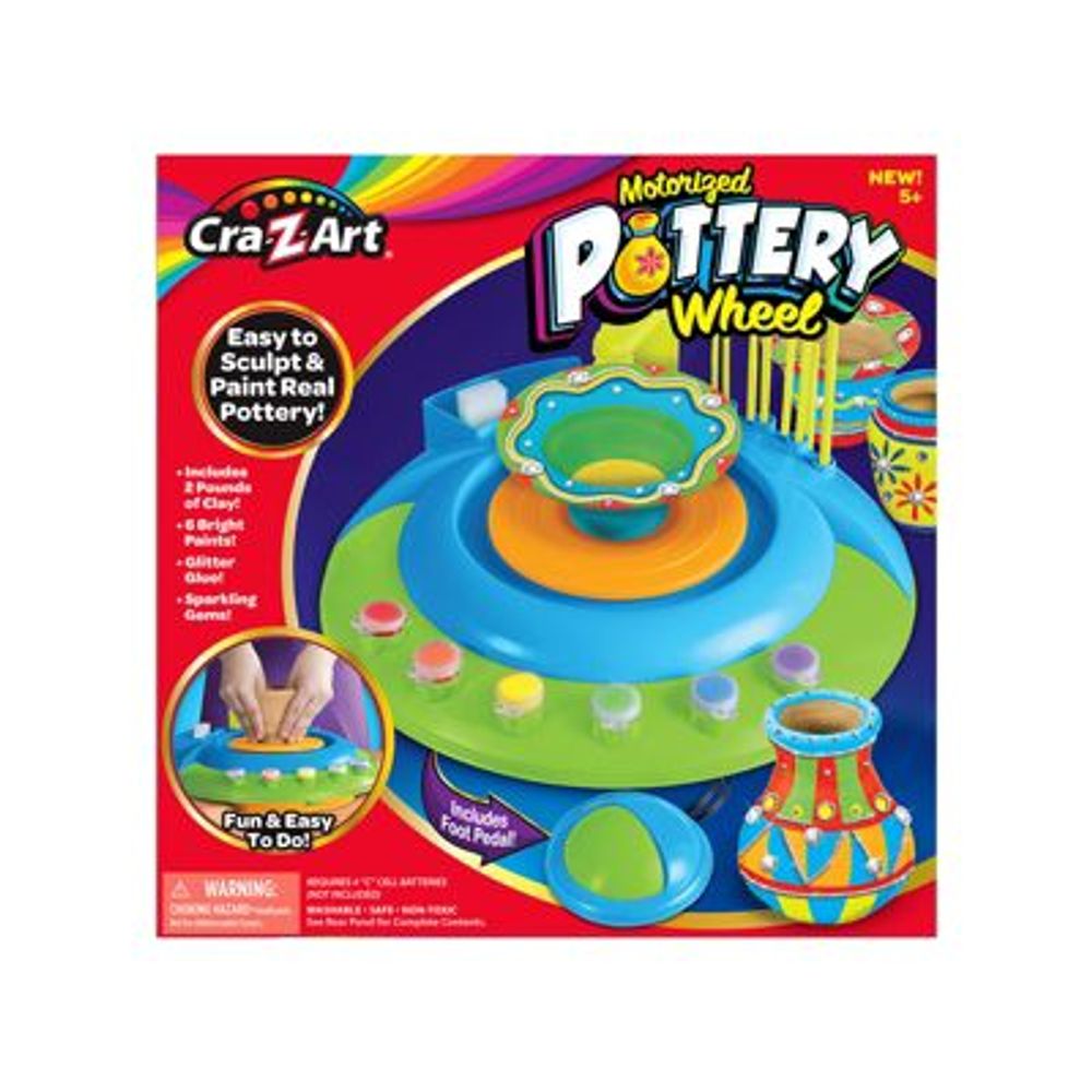  NATIONAL GEOGRAPHIC Deluxe Pottery Wheel Kit