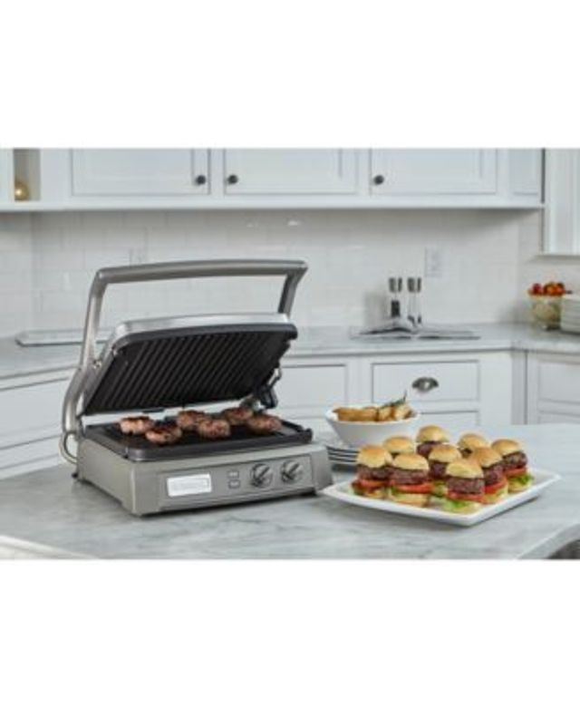 Cuisinart 3-in-1 Pizza Oven, Griddle, & Cast Iron Grill - Macy's