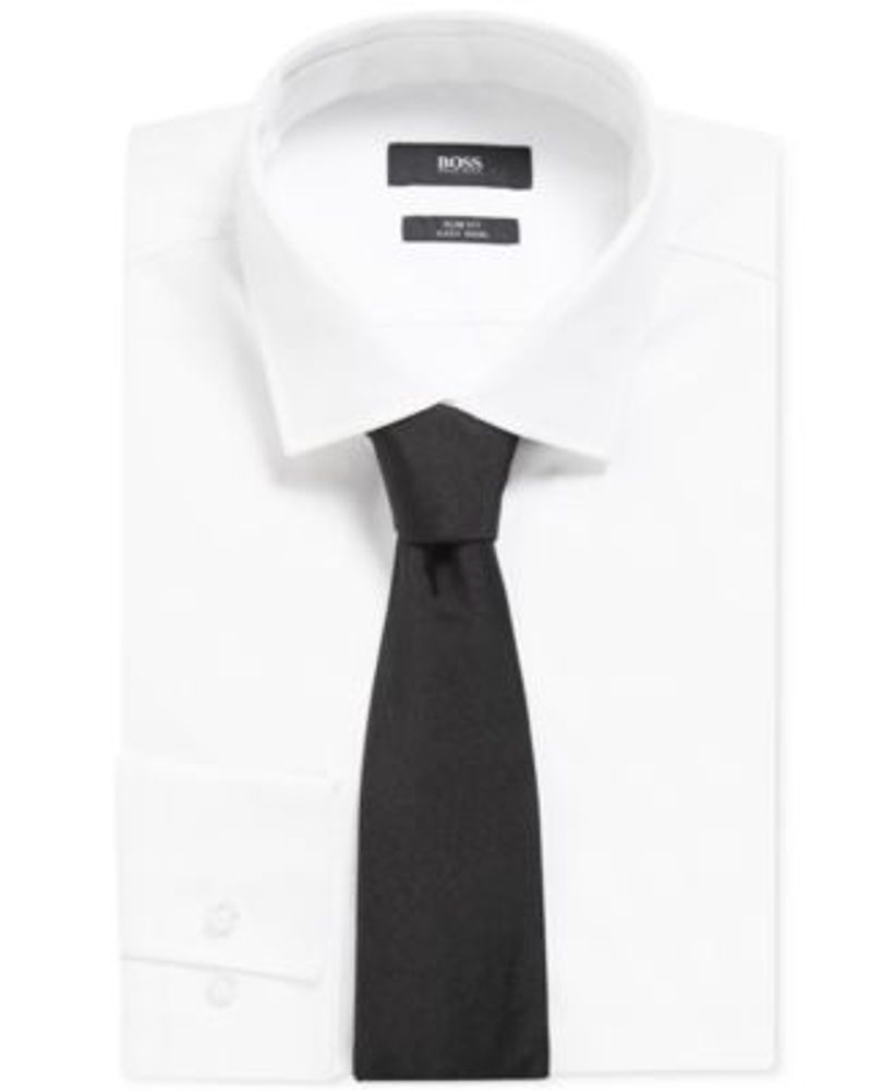 BOSS Men's 3" Italian-Made Silk Jacquard Tie