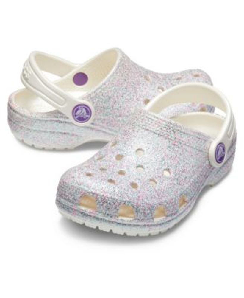 Little Kids Classic Glitter Clogs from Finish Line