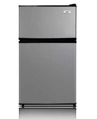 SPT 3.1 Cubic feet Double Door Refrigerator with Energy Star - Stainless Steel