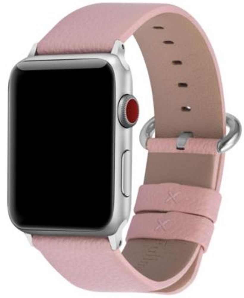 Women's Solid Color Leather Apple Watch Strap 42mm