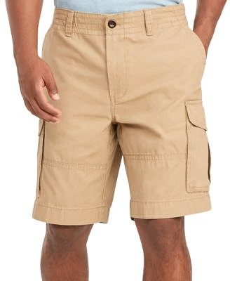 Men's 10" Soft Cotton Cargo Shorts