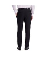 Louis Raphael Comfort Stretch Solid Skinny Fit Flat Front Dress Pant