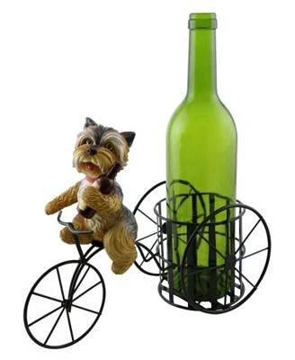 Dog with Bottle Wine Bottle Holder